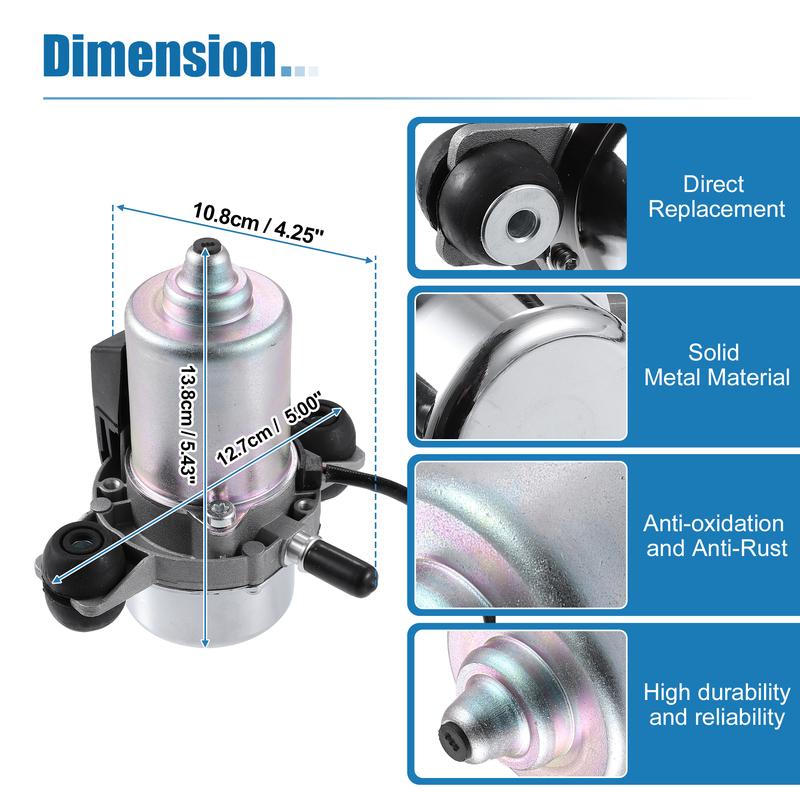 UXCELL 1pcs Brake Vacuum Pump for Buick for Volvo C30 S40 C70 XC90 20804130 20939309
