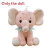 Cute Cartoon Elephant Animal Plush Toy Decoration Ornament For Lovers Gift