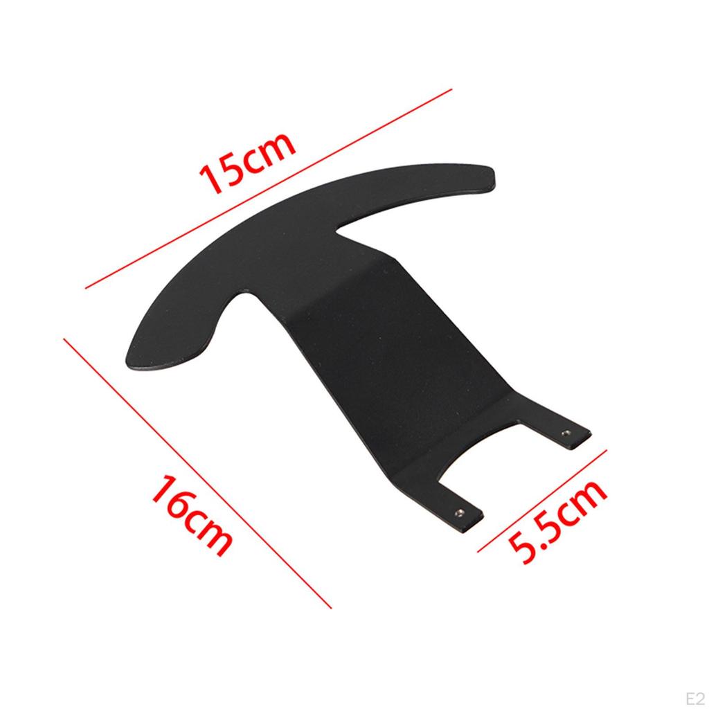 2Pcs Metal Paddle Shifters Fit for G25 G27 Concave Steering Wheel Replaces Height of 10cm