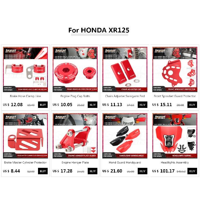 Front Brake Master Cylinder For Honda XR125L XR150L XR190L XR250L XR400R XR600R XR650L Motard Tornado Motorcycle Brake Lever