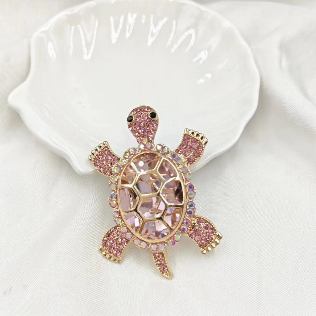 Turtle Brooch Fashion Retro Green Brooch High-end Accessories Jewelry Pin Brooch