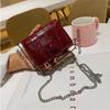 1pcs Mini Lipstick Bag Portable Crossbody Touch-Up Bags with Mirror Compact Organizer for Lipsticks & Face Powders