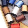 High-Strength 3-Ply Nylon Sewing Thread: Leather, Silk, Colored, Black & White for Hand or Machine.