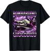 Bombardino Crocodilo Meme T-Shirt Men Women Short Sleeve Cotton Tees Funny Graphic T-shirt Y2k Outfit Summer Tops Men's Clothing