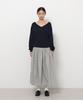 GBH APPAREL Loose V-Neck Knit / Navy
