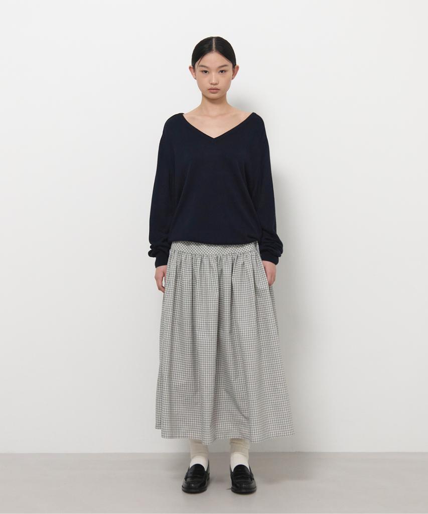 GBH APPAREL Loose V-Neck Knit / Navy