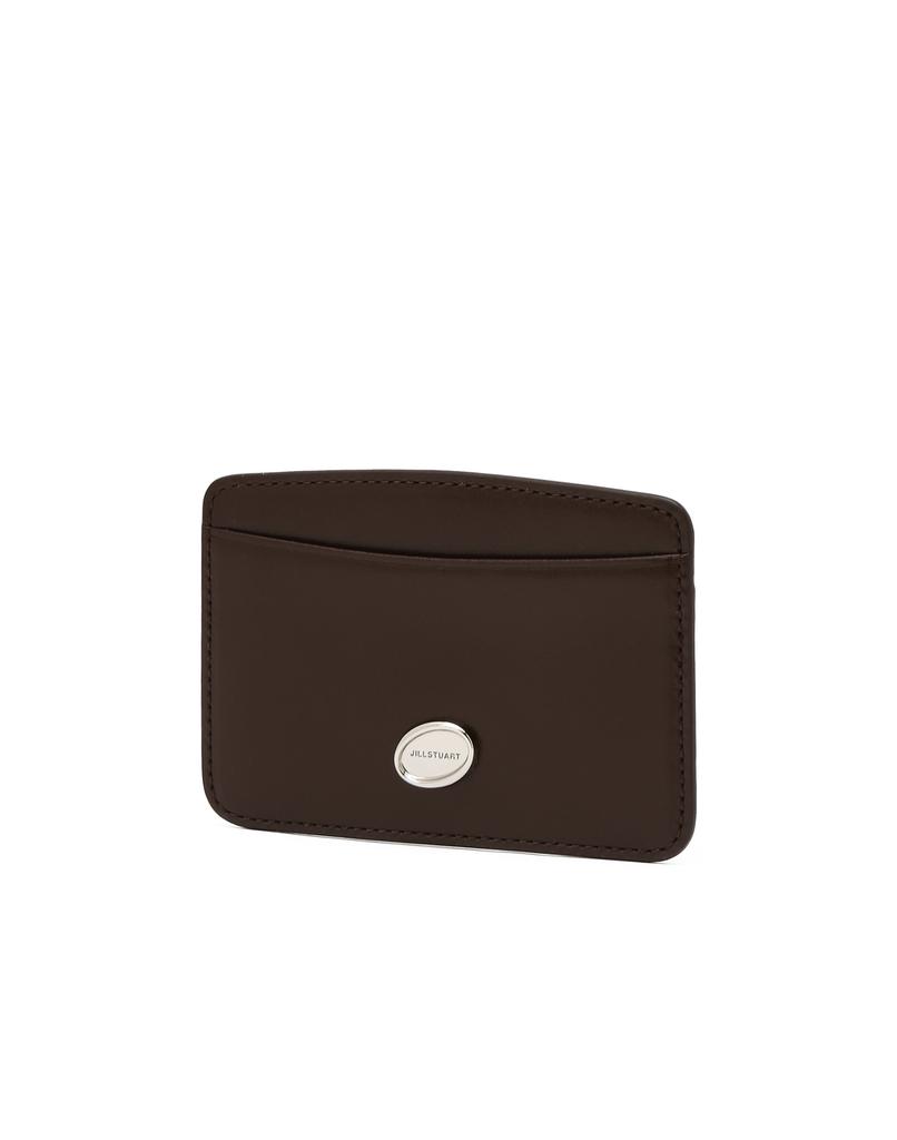 Jillstuart Acc [Or] Or Cowhide Single Card Wallet 4 Colors