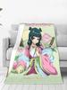 Maomao The Apothecary Diaries Fleece Throw Blanket Kusuriya no Hitorigoto Warm Bed Quilt for Bedroom