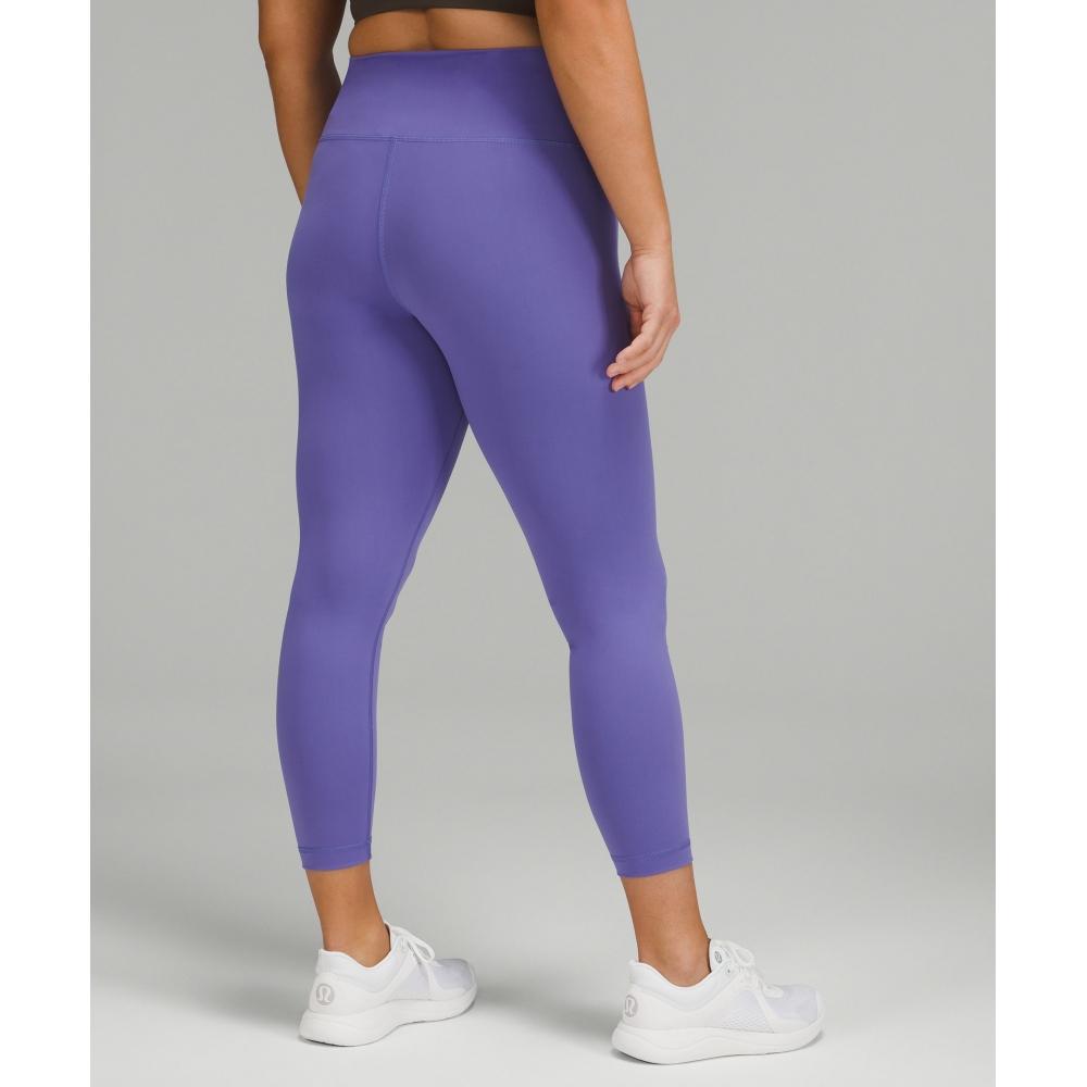 Lululemon Wunder Train High Rise Tight 25  Charged Indigo