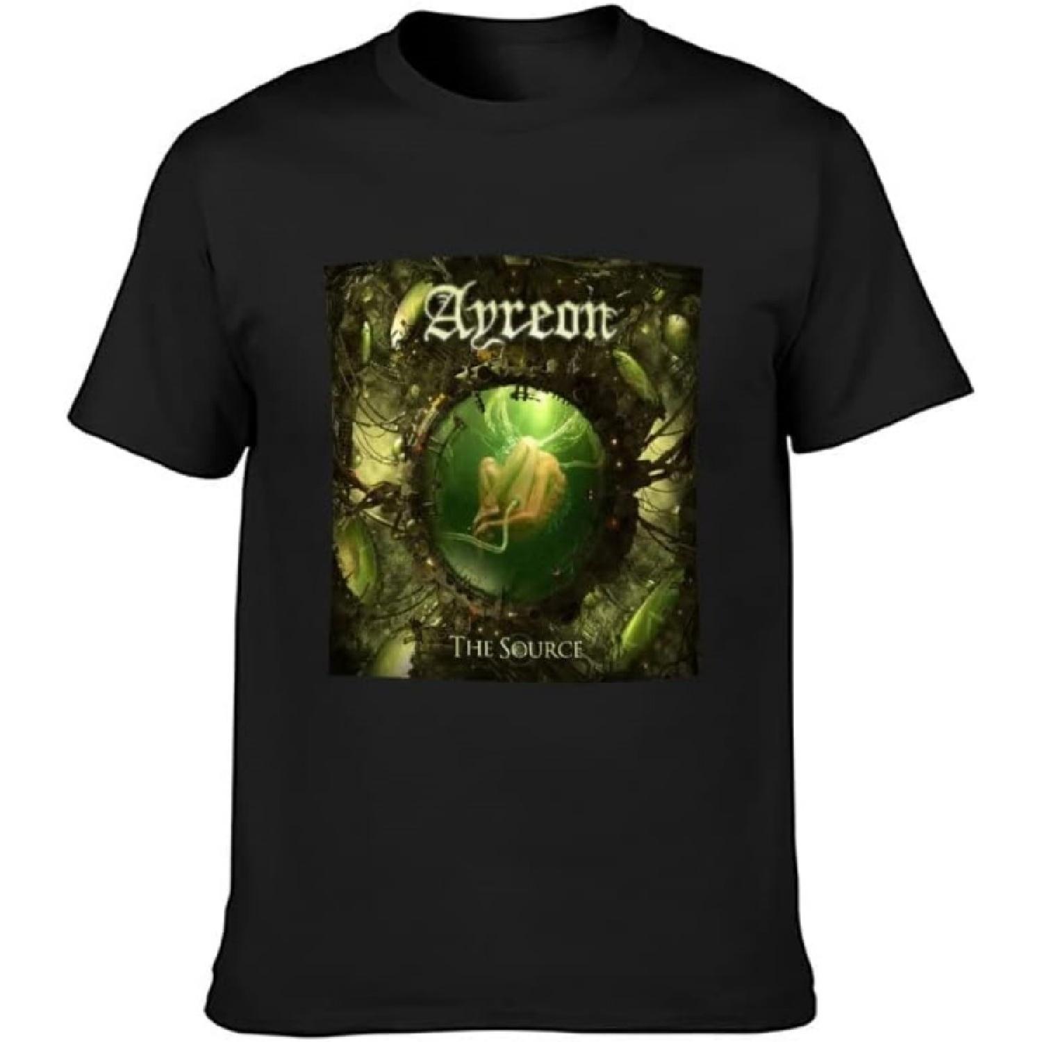 

Ayreon The Source Vinyl Cd Cover Men s T-Shirt Unisex Black Tee Clothing(1) XXXXXL чорний