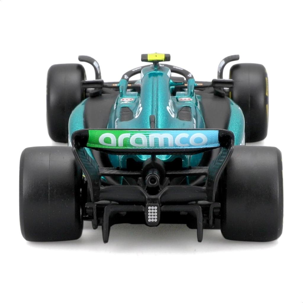 Bburago F1 2023 Model 1/43 Aston Martin AMR23 #14 Fernando Alonso Miniature Car Diecast Model 18-38090(#14)