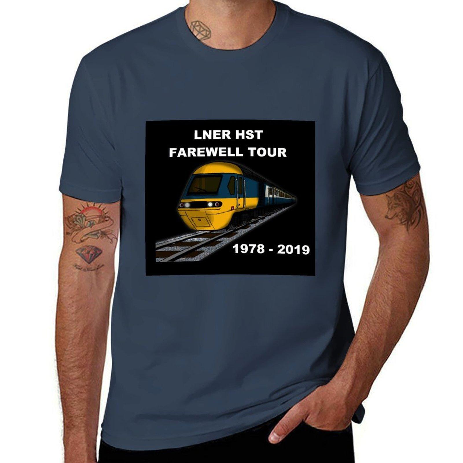 LNER HST FAREWELL TOUR TShirt Basic Regular Fit Casual TShirt S