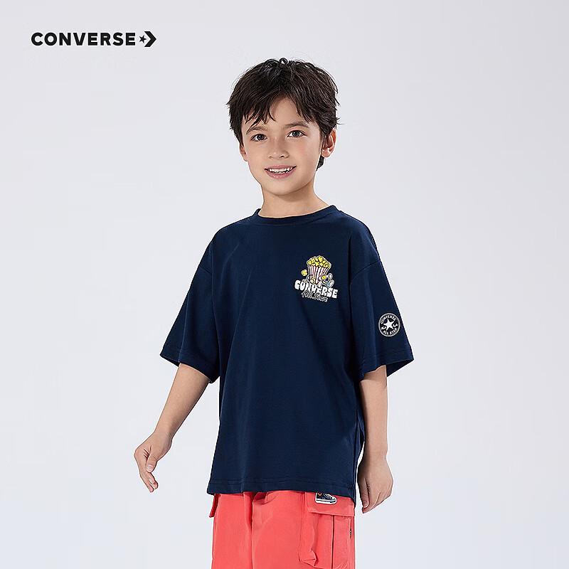 Converse Kids  Cartoon Short Sleeve T-Shirt L