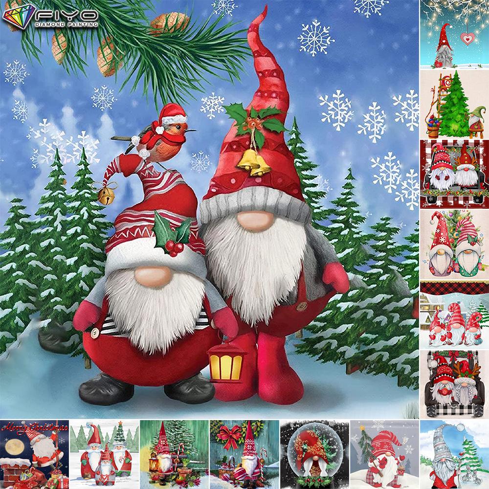 

Набор для вышивки крестом DIY Алмазная вышивка Рождественский карлик Алмазная картина Домашний декор