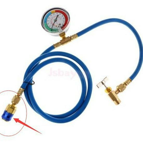 Car & Home AC/Fridge Refrigerant Detection & Refill Tube for R134A/R22/R12