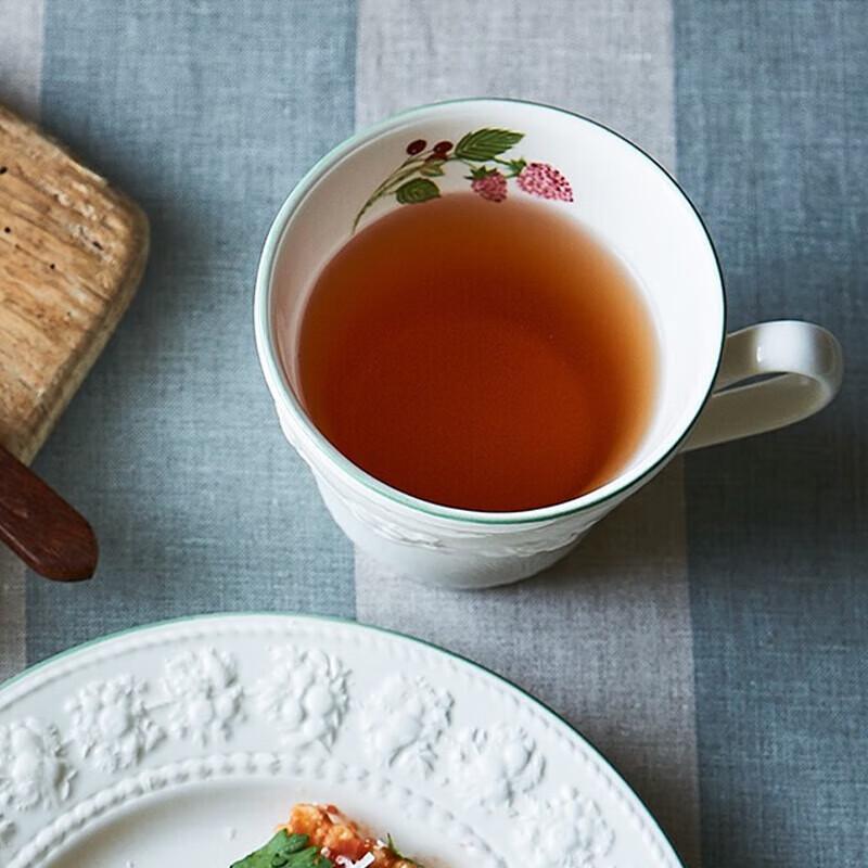 Wedgwood Joyful Holiday Raspberry Mug