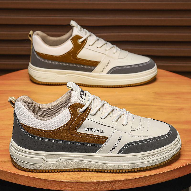 Men's Shoes New Breathable Men's Shoes Men's Trendy Wear-resistant Versatile Sports and Casual Board Shoes Trendy Shoes