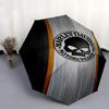 1pc Harley-Davidson Umbrella, Sun Protection, And UV Shielding. It Has Eight Sturdy Ribs for Outdoor Use And Perfect As a Holiday Gift