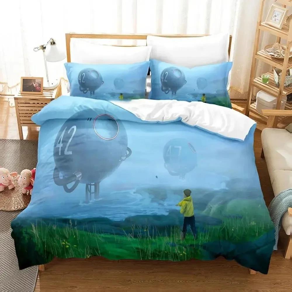 3D Print Sci Fi Structure Bedding Set Duvet Cover Bed Set Quilt Cover Pillowcase Comforter king Queen Size Boys Adult Bedding