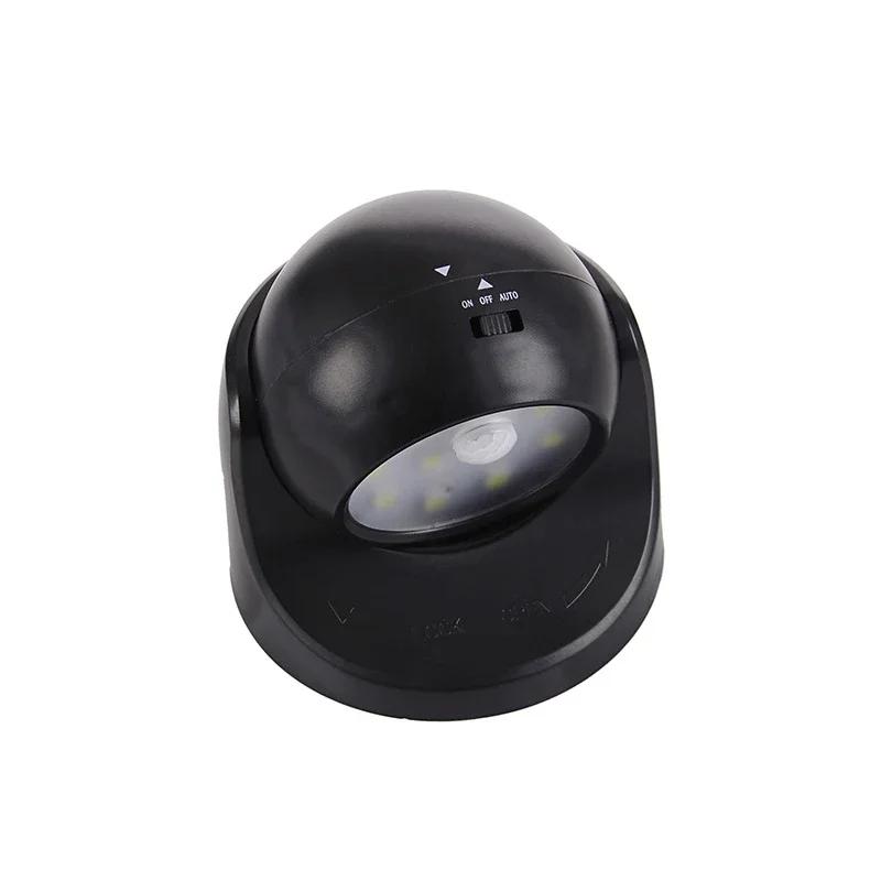 Battery Operated LED Spotlight PIR Motion Sensor Light Wireless Infrared Wall Lamp Home Indoor Outdoor Detector Security Light