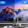 2024 Android 11 390ANSI HY320 Projector 4K Native 1080P Dual Wifi6 BT5.0 Cinema Outdoor Portable Projector