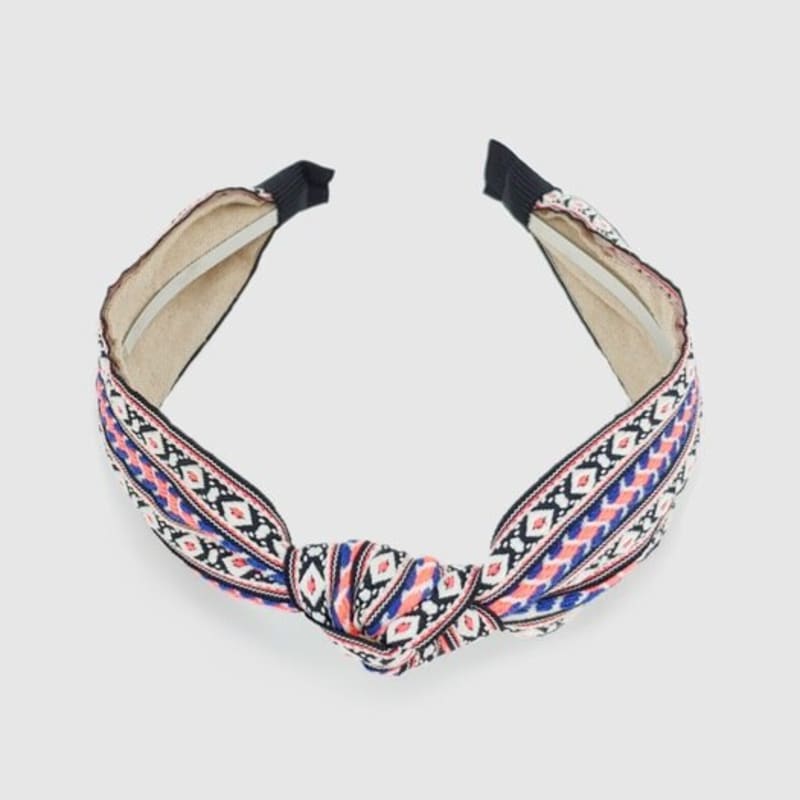 LALA Bandana Wide Hairband - Pink