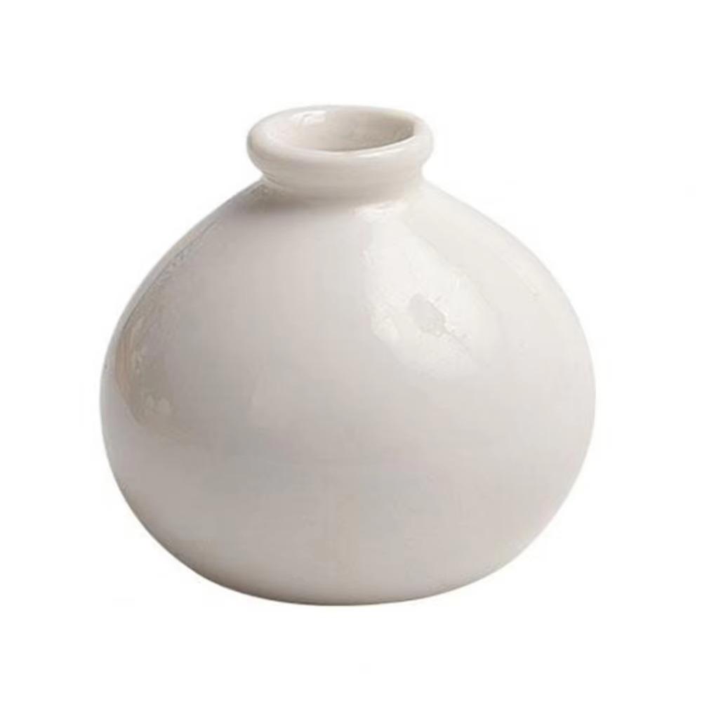 

Ornament Ceramic Vase Refrigerator Magnet Mini Vase Refrigerator Patch Office Decoration Style 1