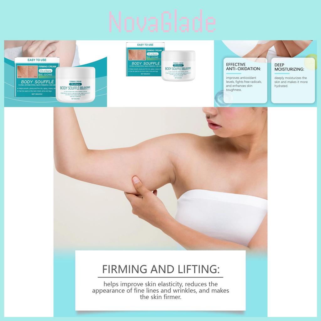 Oceaura Nourishing Body Moisturizing Cream For Deep Hydration And Skin Vitality 85g