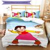 3pcs Heidi pattern bedding set duvet cover set includes duvet cover &pillowcases, perfect all season bedroom decoration & gift
