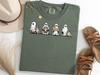 Bulldog Ghost Halloween Shirt, Spooky Ghost Dog TShirt, Funny Halloween Tee for Dog Lovers, Fall Graphic Shirt