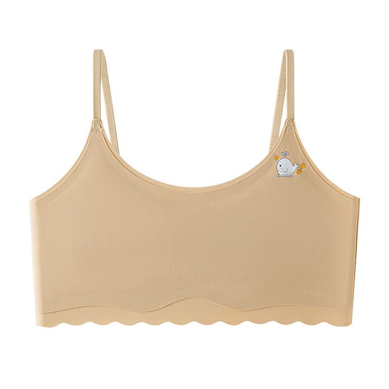 Bezešvá souprava tílka a podprsenky pro mladé dívky