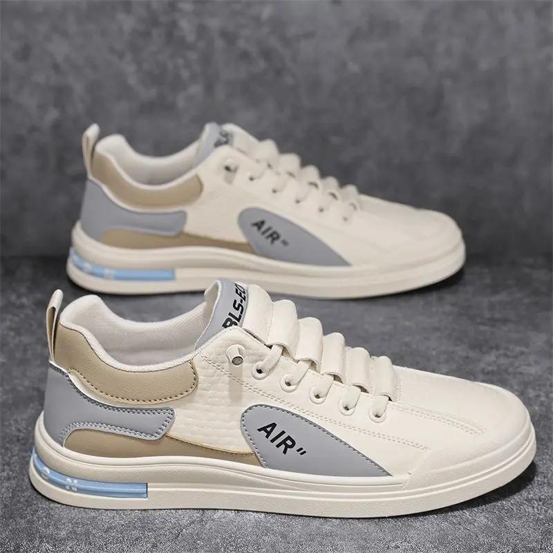 Fashion Men's Casual Sneakers Slip-on Sports Leisure Shoes for Men 2025 Spring Autumn New Outdoor Sport Jogging Shoes Vulcanized Shoes