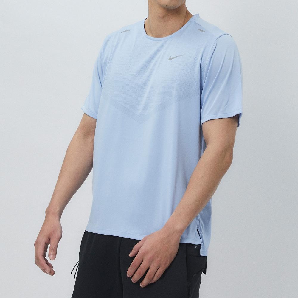 New Nike Dri Fit Running T Shirt Men's Blue CZ9185-479