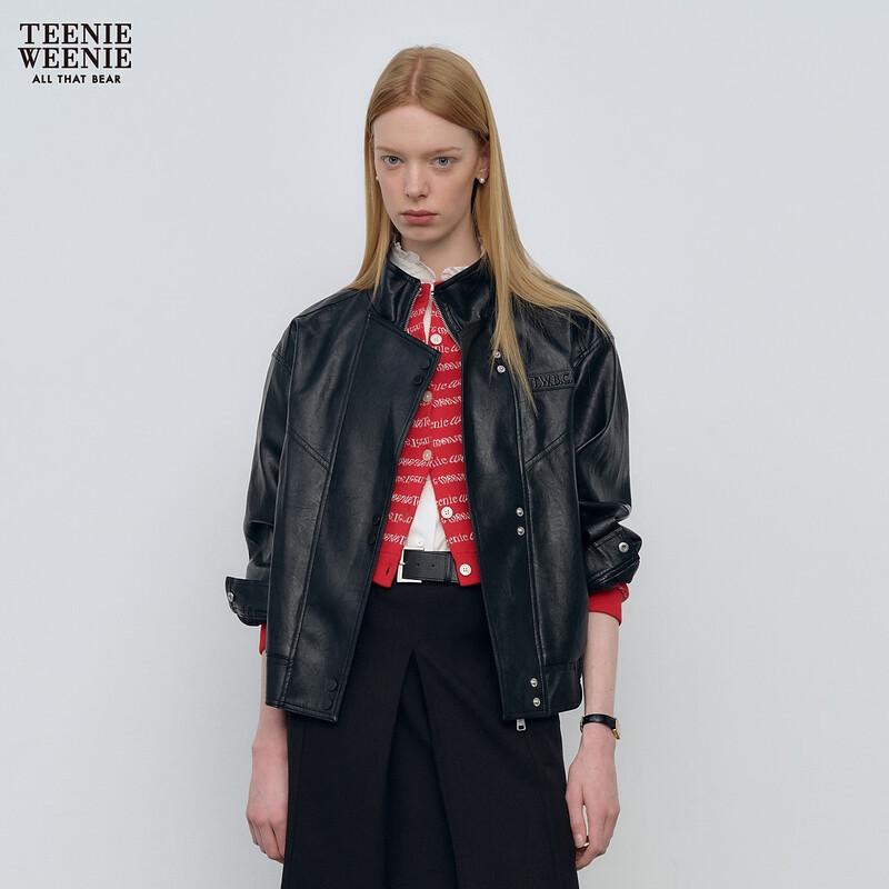 Teenie Weenie Women s Bear Letter Loose Fit Jacket M