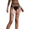 Sexy Dames Kousenbanden Ring Verbinding Kous Broekje Zonder Kruisje Sexy Olie Glanzend Doorzichtig Dienstmeisje Kousen Boven de Knie Kous