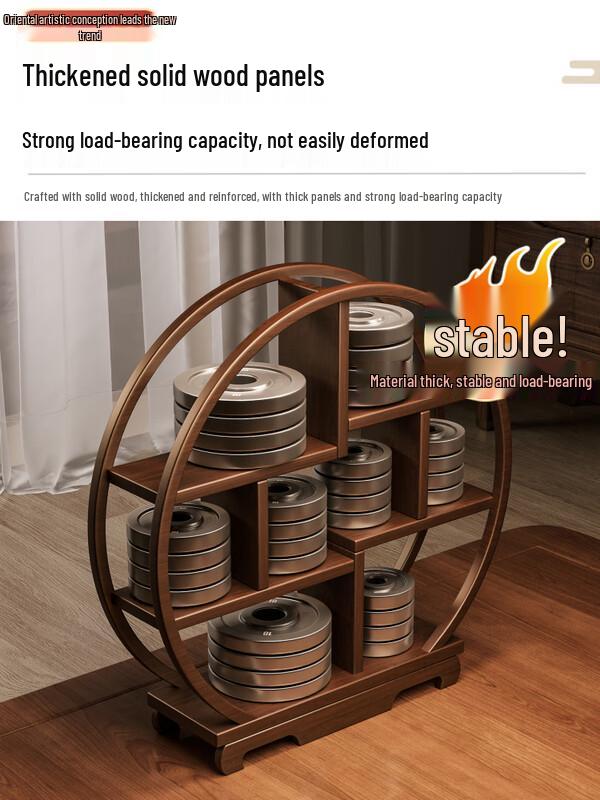 Traditional Chinese Blessing Tea Cup Display Rack