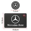 Car Coasters Water Cup Slots Non-Slip Mat For Mercedes Benz AMG G350 G500 G63 S680 GLS600 Anti-skid Coaster Interior Accessories