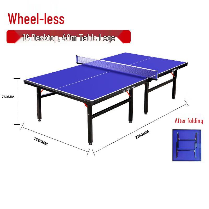 AILAITE Indoor Foldable Ping Pong Table