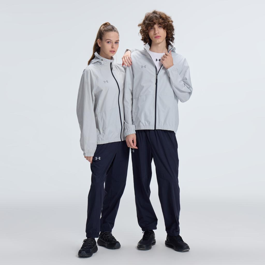 Under Armour Training Vent 2.0 Warm Thick Stand Collar Zip Jacket Unisex Jacket Gray 24500401-009-AB