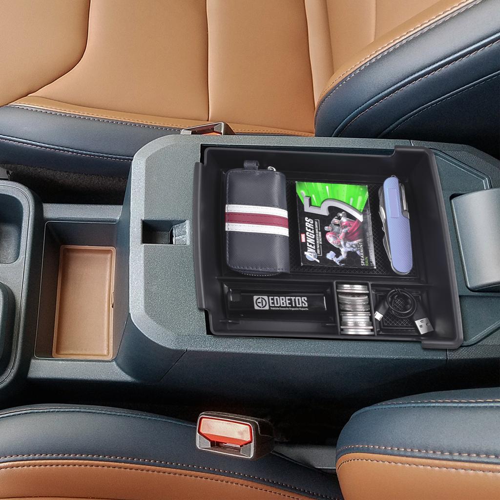 Central Armrest Secondary Storage Box Center Console Organizer Tray Fit For Ford Maverick 2025 2025 Accessories