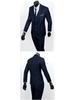 Men's Slim Fit Three-Piece Suit - British Casual Business & Wedding Style