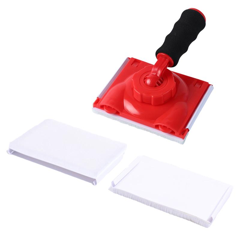 1Set Professional Latex Paint Edger Brushes Multifunctional Wall Ceiling Corner Painting Brush Color Separator Trimmer Tools