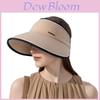 Summer Bucket Hat With Large Brim And Breathable Ice Silk Material For Casual Women