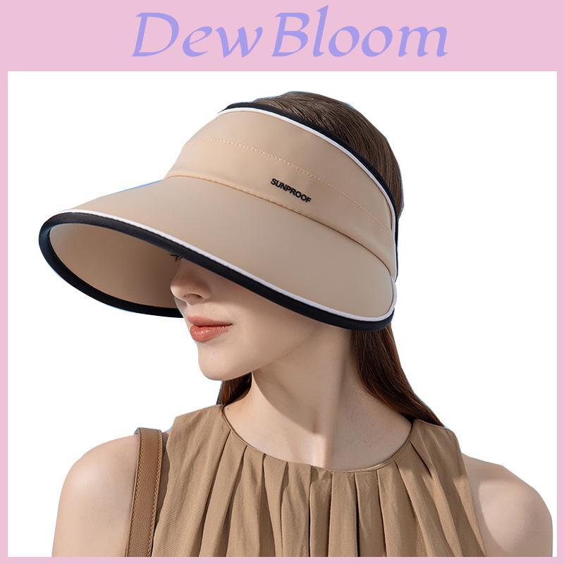 Summer Bucket Hat With Large Brim And Breathable Ice Silk Material For Casual Women