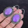 Purpurite Earring Natural Gemstone Earrings Handmade Jewelry 925 Sterling Silver Earring Antique Jewelry Amazing Drop Earring Gifts For Mom