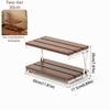 Foldable Design Tabletop Shelf Multi-Tier Mug Display Shelf  Home Organization