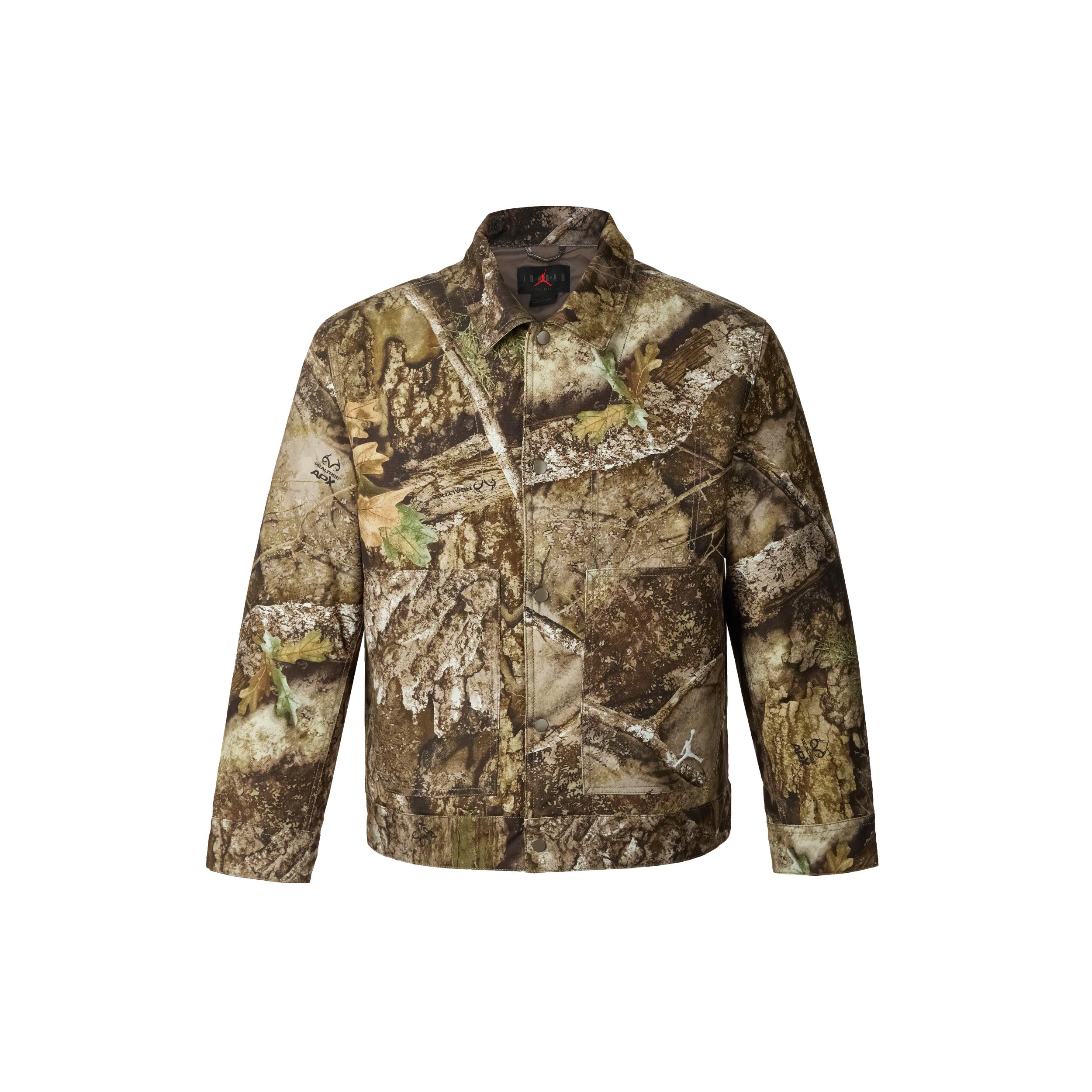 Jordan x Realtree FLIGHT CHICAGO Puffer Jacket Men s HV0650-222 XL