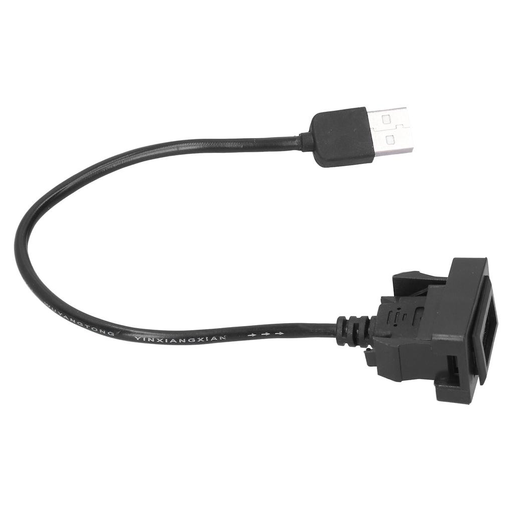 Car Extension Charger USB Port Cable Adapter Adaptor Auto Socket Outlet ABS Portable