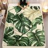 Coperta in Pile con Foglie Tropicali Stampa Monstera Plaid Morbida Calda per Tutte le Stagioni Biancheria da Letto Decorazione per la Casa Regalo per Amanti delle Piante