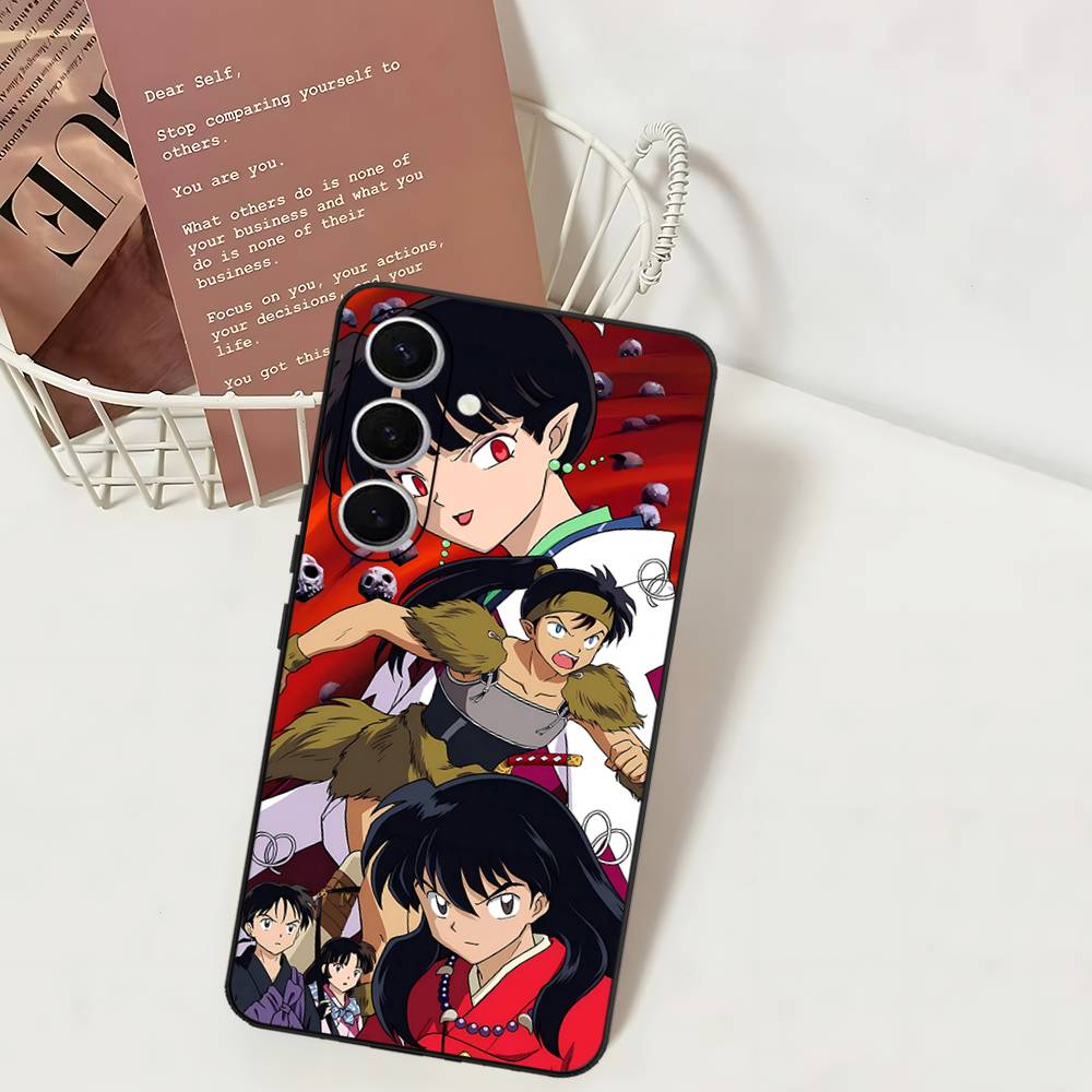 Anime I-Inuyasha Phone Case For Samsung S 24 Fe 25 Ultra Plus 20 Lite 21 30 22 23 24 22 Ultra 5G Fundas